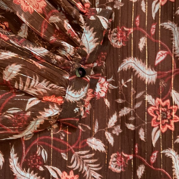 Zara multicolor top blouse - Picture 4 of 6